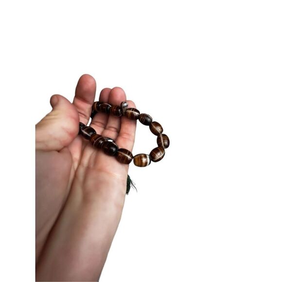 Bohemian Coffee Bean Prayer Beads - Picture 9 of 13